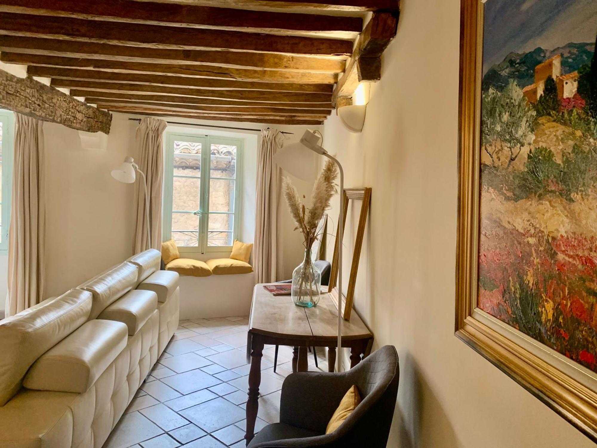 L'Elegante - Maison De Ville Avec Bains A Remous - Parking Inclus Saint-Paul-de-Vence Eksteriør bilde